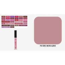 Batom Líquido Matte Ricosti Cor Nude Rosado